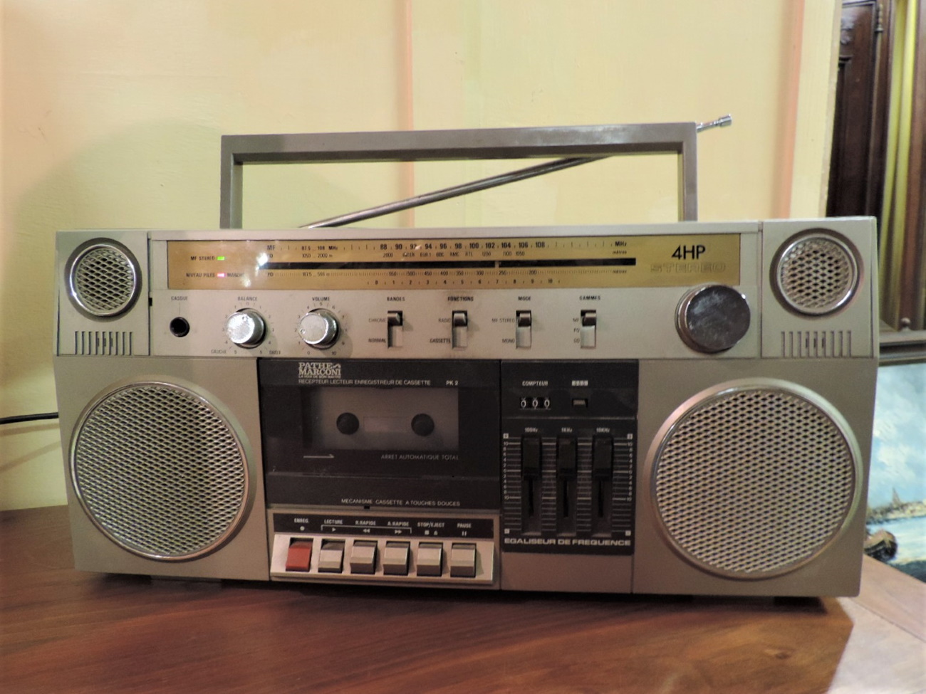 Platine Cassette Pathé Marconi – Courroie Universelle, Occasion